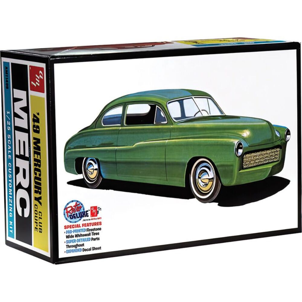 AMT 1949 Mercury Club Coupe 1/25 Scale Model Kit  COLLECTIBLES